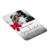 Die Bindung des Fotos, das die Hochzeit des Knoten Magnet (Rechte Seite)