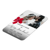 Die Bindung des Fotos, das die Hochzeit des Knoten Magnet (Linke Seite)