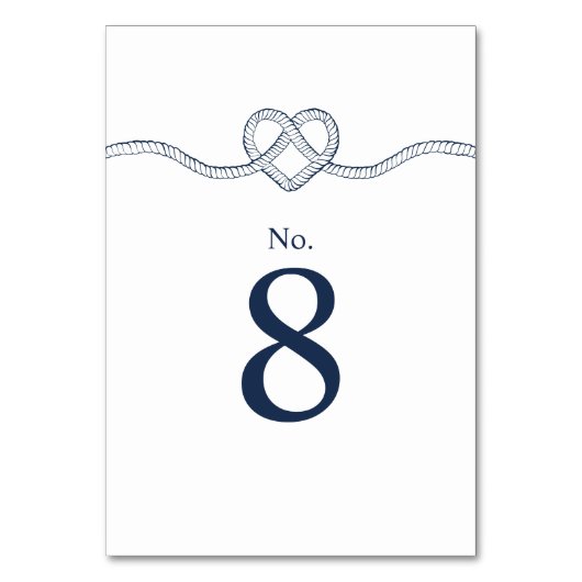 Die Bindung des Knochenknochens Herz-Nautik-Weiß u Tischnummer (Vorderseite)