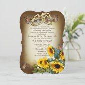 Die Bindung des Knot-Bridemaid-Party Einladung (Stehend Vorderseite)