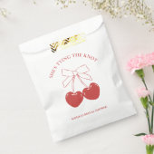 Die Bindung des Knotens Coquette Soft Girl Cherry Geschenktütchen (Versiegelt)