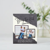 Die Bindung des Knotens - Einladung der Fotos (Stehend Vorderseite)