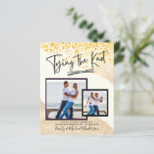 Die Bindung des Knotens - Einladung der Fotos (Stehend Vorderseite)