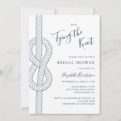 Die Bindung des künstlichen Brautparty Einladung (Vorderseite)