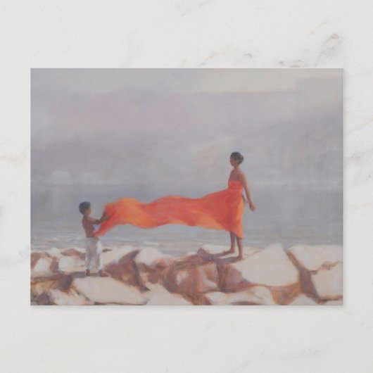 Die Bindung eines Sari Indien 2012 Postkarte (Vorderseite)