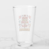 Die Bindung zwischen Mutter und Kind ist unzerbrec Glas (Rückseite)