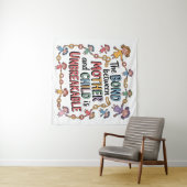 Die Bindung zwischen Mutter und Kind ist unzerbrec Wandteppich (Beispiel (Horizontal))