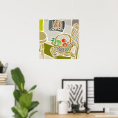 Die Bio Küche Poster (Heimbüro)