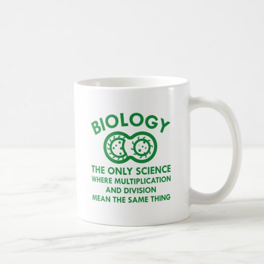 Die Biologie ist in meinen Genen Kaffeetasse (Rechts)