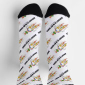 Die Biologie steckt in meiner DNA-Replikation Socken (Oben)