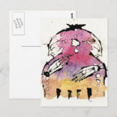 die bipolare postkarte (Vorne/Hinten)