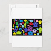 Die "Birdhouse Collection"-Linie Postkarte (Vorne/Hinten)