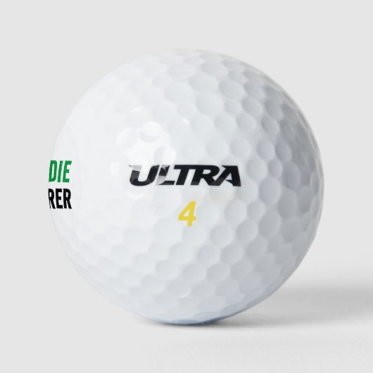 Die Birdie Whisperer Golfball (Logo)