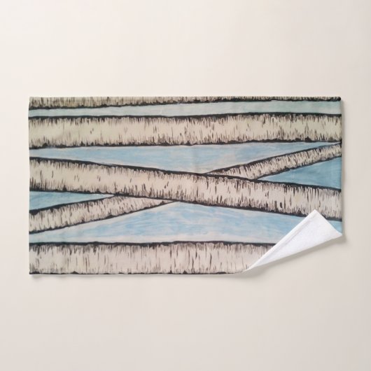 Die Birken Badhandtuch Set (Handtuch)