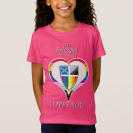 Die Bischofskirche Lieben Sie LGBTQ Neues Design! T-Shirt