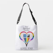 Die Bischofskirche Lieben Sie Tote Tasche! Tragetaschen Mit Langen Trägern (Rückseite)