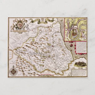 Die Bishoprick und die Stadt Durham Postkarte