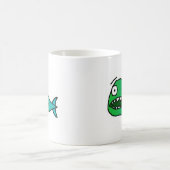 Die Bitey Fische Kaffeetasse (Mittel)