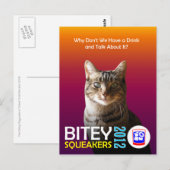 Die Bitey/Squeakers Ticket (TM) Postkarte 1 (Vorne/Hinten)