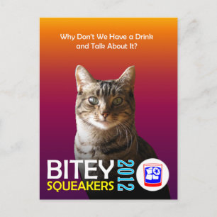 Die Bitey/Squeakers Ticket (TM) Postkarte 1