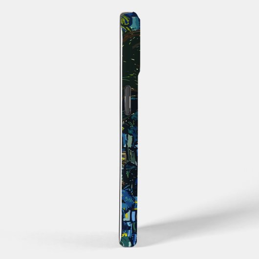 Die bitkoinische Nacht Case-Mate iPhone Hülle (Rückseite / Rechts)