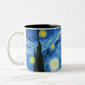 Die bitkoinische Nacht Zweifarbige Tasse (Links)