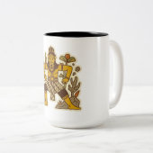 Die bittere Zunge (Serunting Sakti) Zweifarbige Tasse (VorderseiteRechts)