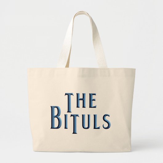 Die Bituls Jumbo Stoffbeutel (Vorne)