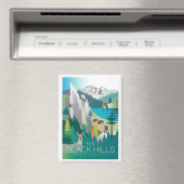 Die Black Hills, South Dakota Kühlschrank Magnet (In Situ (Geschirrspüler))