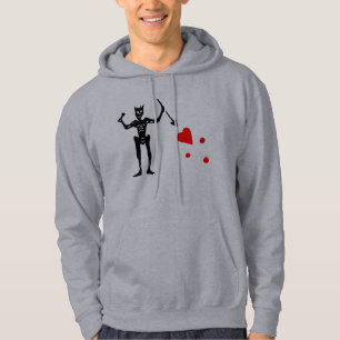 Die Blackbeard authentische Flagge Hoodie