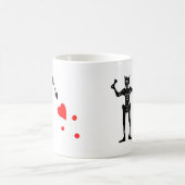 Die Blackbeard authentische Flagge Kaffeetasse (Mittel)