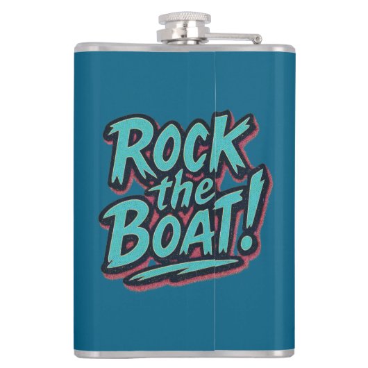 die blaring Siren Flachmann (Rückseite)