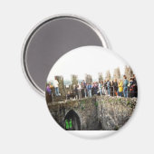 Die Blarney-Srone küssen Magnet (Vorderseite/Rückseite)