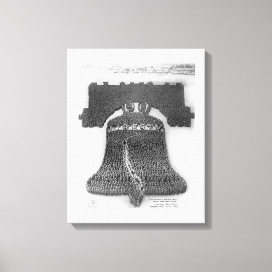 Die Blase der menschlichen Freiheit im Lager/Fort  Leinwanddruck (Vorderseite)