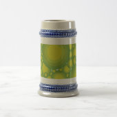 Die Blasen der Grüntöne Bierglas (Mittel)
