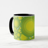 Die Blasen der Grüntöne Tasse (Vorderseite Links)