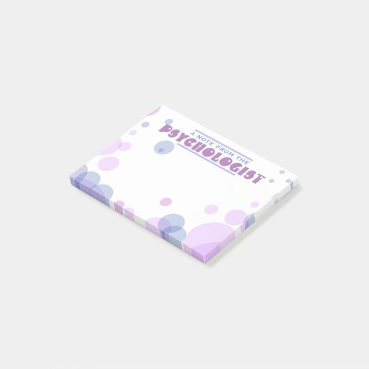 Die Blasen-Entwurfs-Post-Itanmerkungen des Post-it Klebezettel (angewinkelt)