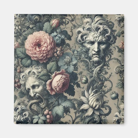 Die blasse Säuberung - gotisch Viktorianisch Magnet (Vorne)