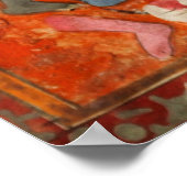 Die blau verschlungenen Kali-Dämonen Poster (Ecke)