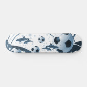 Die Blaue Delphine-Skateboard Skateboard (Horizontal)