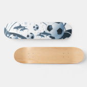 Die Blaue Delphine-Skateboard Skateboard (Horizontal)
