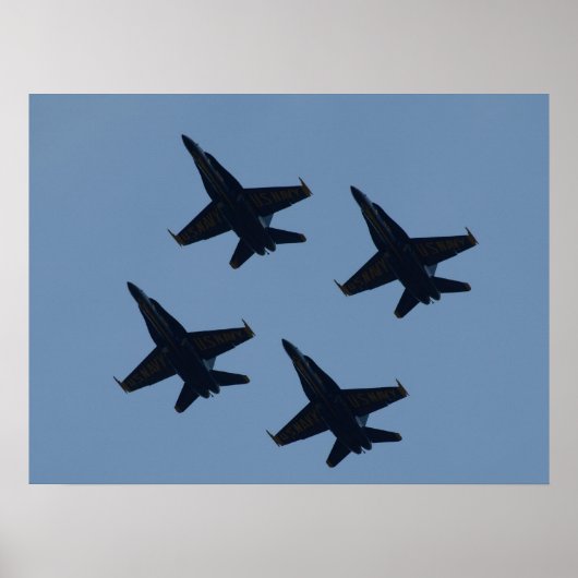 Die blaue Engel' Diamond Formation. Poster (Vorne)