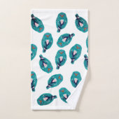Die blaue Eule Badhandtuch Set (Handtuch)