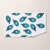 Die blaue Eule Badhandtuch Set (Handtuch)