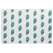 Die blaue Eule Stoff (Fat Quarter (45,7 x 55,9 cm))