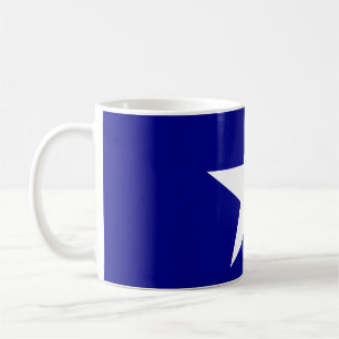 Die Blaue Flagge der Bonnie Kaffeetasse