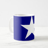 Die blaue Flagge von Bonnie Kaffeetasse (Vorderseite Links)