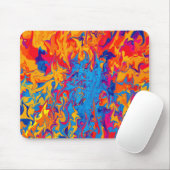 Die blaue Flamme... Mousepad (Mit Mouse)
