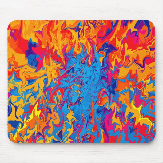 Die blaue Flamme... Mousepad (Vorne)