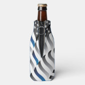 Die blaue Flasche Cooler Flaschenkühler (Flasche Rückseite)